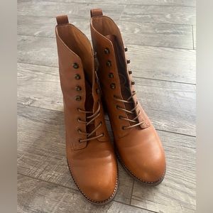 Madewell ‘The Patti’ Lace-Up Boots